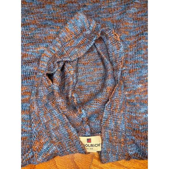 Woolrich Multicolor Hooded Pull Over Sweater Size Women's Small - Picture 8 of 9